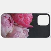 Rosa Pfennige auf dunklem Hintergrund Case-Mate iPhone Hülle (Hinten (horizontal))