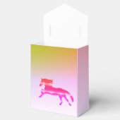 Rosa Pferd Geschenkschachtel (Geöffnet)