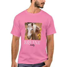 Rosa Pferd-Lover-Fotovorlage