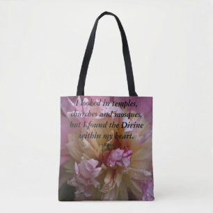 Rosa Pfingstrose… fand ich das göttliche Tasche