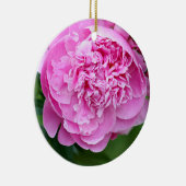 Rosa Pfingstrose Keramikornament (Rechts)