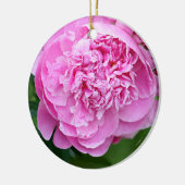 Rosa Pfingstrose Keramikornament (Links)