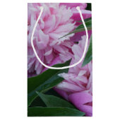 Rosa Pfingstrose Kleine Geschenktüte (Rückseite)