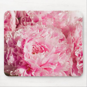 Rosa Pfingstrose Mousepad