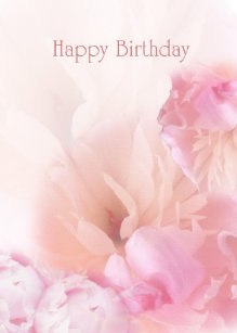 Happy Birthday Card Bouquet Pink Stockfotos Und Bilder Kaufen
