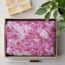 Rosa Pfingstrosen-Blume 10 lbs Seidenpapier