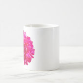 Rosa Pfingstrosen-Blumen-Tasse Kaffeetasse (Mittel)