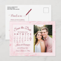 Rosa Pfingstrosen-Hochzeit-Kalender-Foto zum Speic