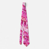 Rosa Pfingstrosen! Krawatte (Rückseite)