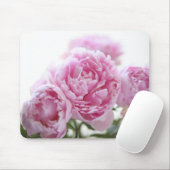 rosa Pfingstrosen mousepad (Mit Mouse)