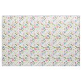 Rosa Pfingstrosen-Muster Stoff (Fat Quarter (45,7 x 55,9 cm))