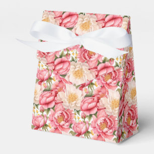Rosa Pfingstrosen-Party-Geschenkbox Geschenkschachtel
