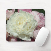 Rosa Pfingstrosen/rosa Pfingstrosen-Mäusematte Mousepad (Mit Mouse)