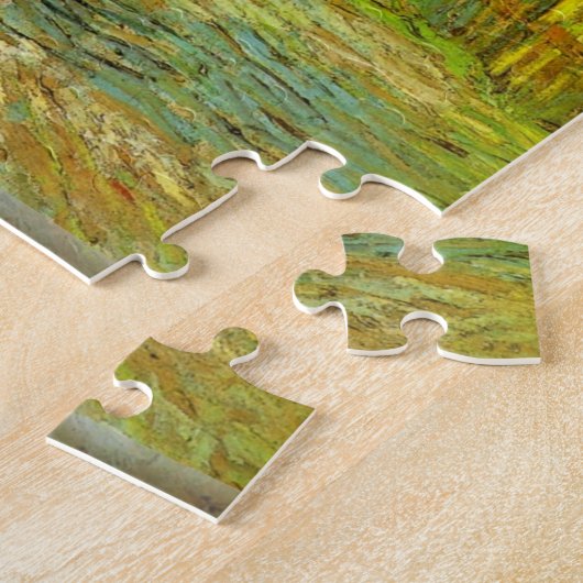 Rosa Pfirsich-Baum in der Blüte durch Vincent van Puzzle (Seite)