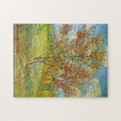 Rosa Pfirsich-Baum in der Blüte durch Vincent van Puzzle (Horizontal)