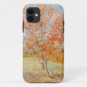 Rosa Pfirsich-Baum Van Gogh in Blüte iPhone Fall 11 Hülle