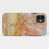 Rosa Pfirsich-Baum Van Gogh in Blüte iPhone Fall Case-Mate iPhone Hülle (Rückseite (Horizontal))