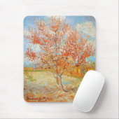 Rosa Pfirsich-Baum Van Gogh in der Mousepad (Mit Mouse)