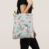 Rosa Pfirsichbaum Blossom All-over-Print Tasche (Von Nahem)