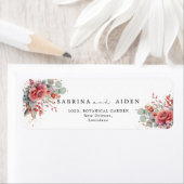 Rosa Pfirsichfarbe | Dusty Blue Wedding (Insitu)