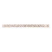 Rosa Pfirsichfarben Rose Glitzer Satinband (Vorderseite)