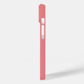 Rosa pfirsichgoldgelb verleihen elegantem, funkeln Case-Mate iPhone hülle (Rückseite / Links)