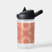 rosa Pfirsichmonogramm Trinkflasche (Links)