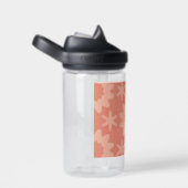 rosa Pfirsichmonogramm Trinkflasche (rechts)