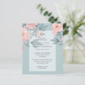 Rosa Pfirsichpfirsichpfirsichpfirsiche Hochzeit Ei (Stehend Vorderseite)