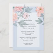 Rosa Pfirsichpfirsichpfirsichpfirsiche Hochzeit Ei (Vorderseite)