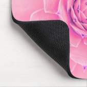 Rosa Pflanze Mousepad (Ecke)