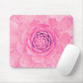 Rosa Pflanze Mousepad (Mit Mouse)
