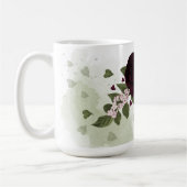 Rosa Pflaumenbäume, Blume Kaffeetasse (Links)