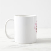 Rosa Pfoten-Tasse Kaffeetasse (Links)