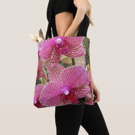 Rosa Phalaenopsis Orchids Floral Tasche