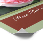 Rosa Pierre de Ronsard [Art Poster] Poster (Ecke)