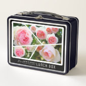 Rosa Pierre de Ronsard Metall Brotdose (Vorderseite)
