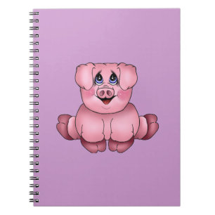 Rosa Piggy Notizbuch Notizblock