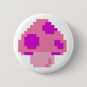Rosa Pilz Button