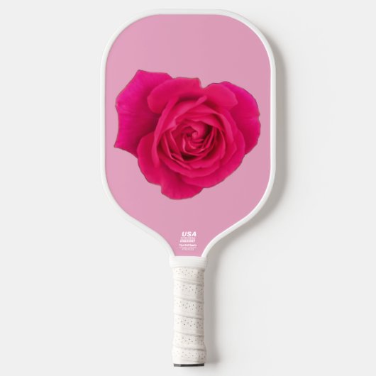 Rosa Pink #4 Pickleball Schläger (Vorderseite)
