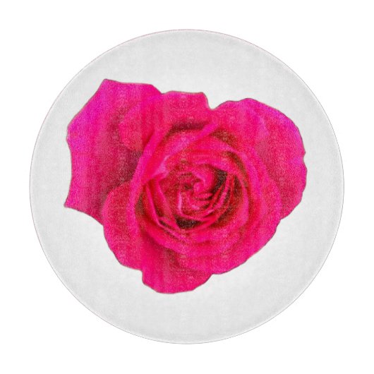 Rosa Pink #4 Schneidebrett (Vorderseite)