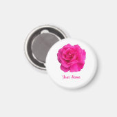 Rosa Pink #6 Magnet (Vorderseite/Rückseite)