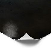 Rosa Pink Botanische Malerei Poster (Ecke)