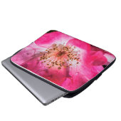 Rosa Pink Laptopschutzhülle (Vorne Knopf)