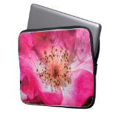 Rosa Pink Laptopschutzhülle (Vorderseite Links)