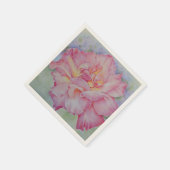 Rosa Pink Serviette (Ecke)