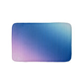 Rosa, pink , Streifen , ombre , rosa Farbverlauf Badematte (Vorderseite)