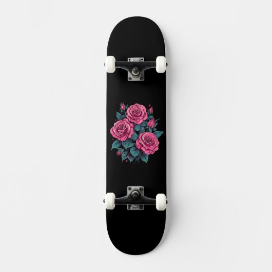 Rosa Pinke Skateboard (Vorderseite)