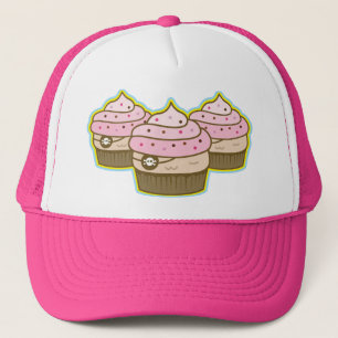 rosa Piratenkleine kuchen Truckerkappe