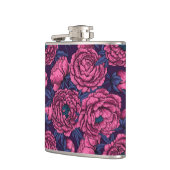 Rosa Piselbuquet Flachmann (Links)